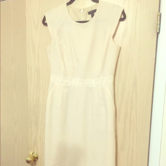 J. Crew Dresses & Skirts - JCREW structures cream dress